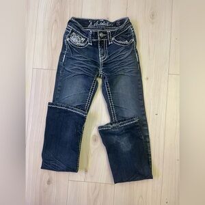 L.A. Idol Dark Blue Boot Cut Jeans